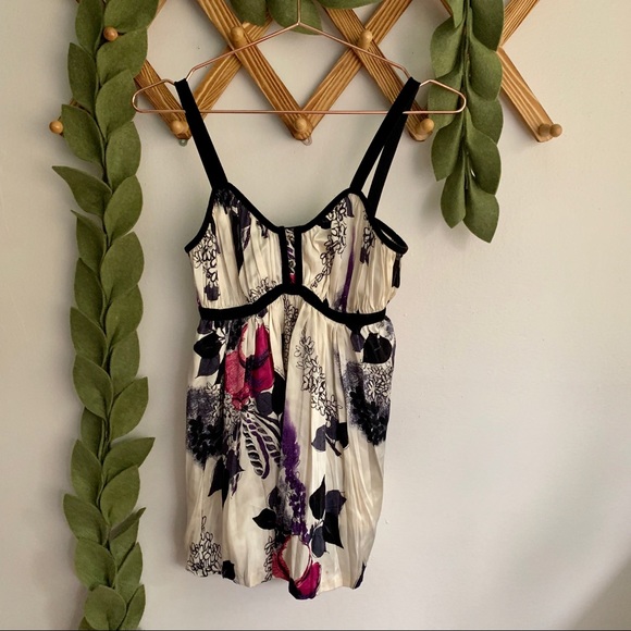 Roberto Cavalli Tops - Roberto Cavalli Silk Scarf Print Top